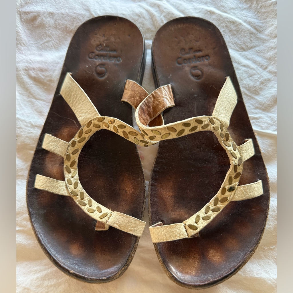 Calleen Cordero Handmade Sandals Size 75